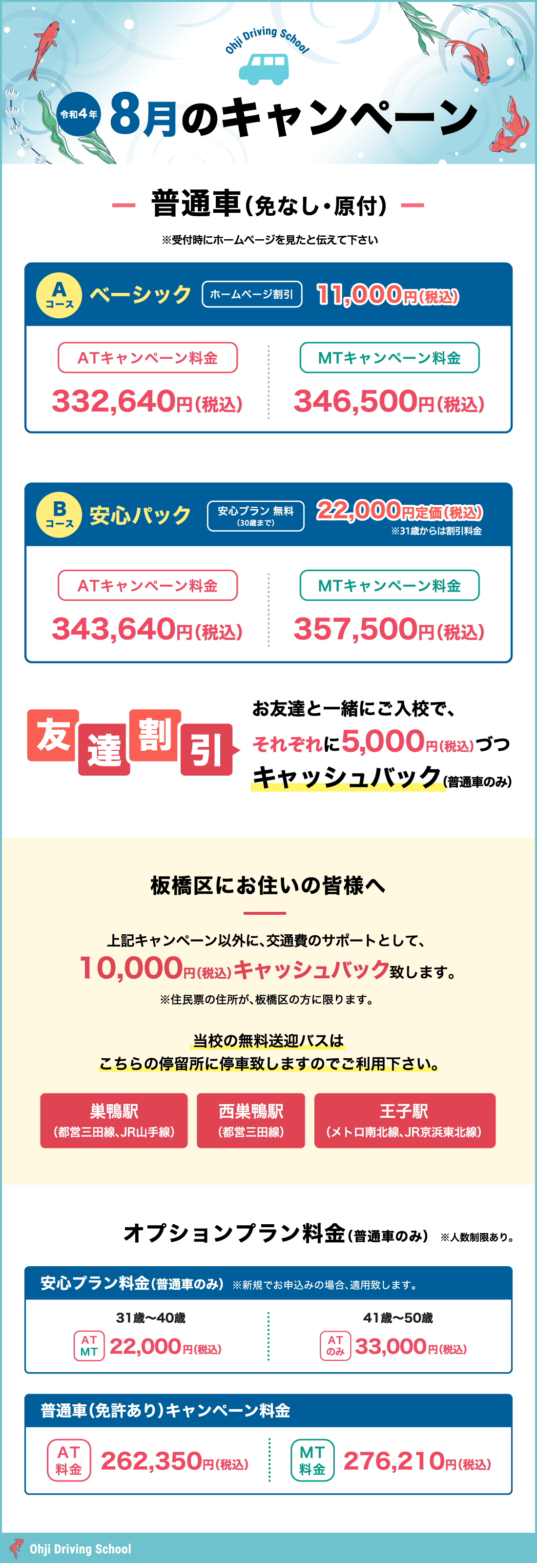 令和4年8月のキャンペーン