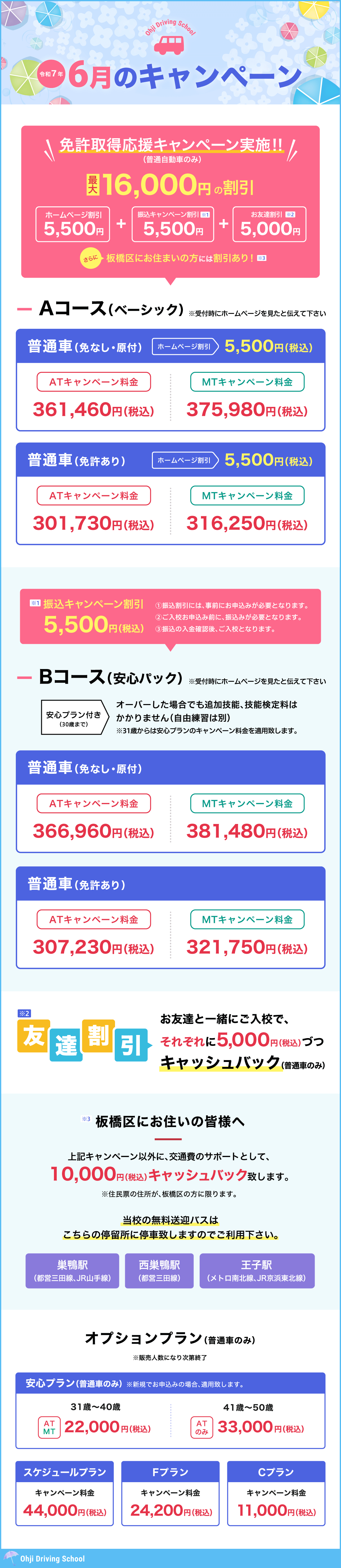 令和7年6月のキャンペーン